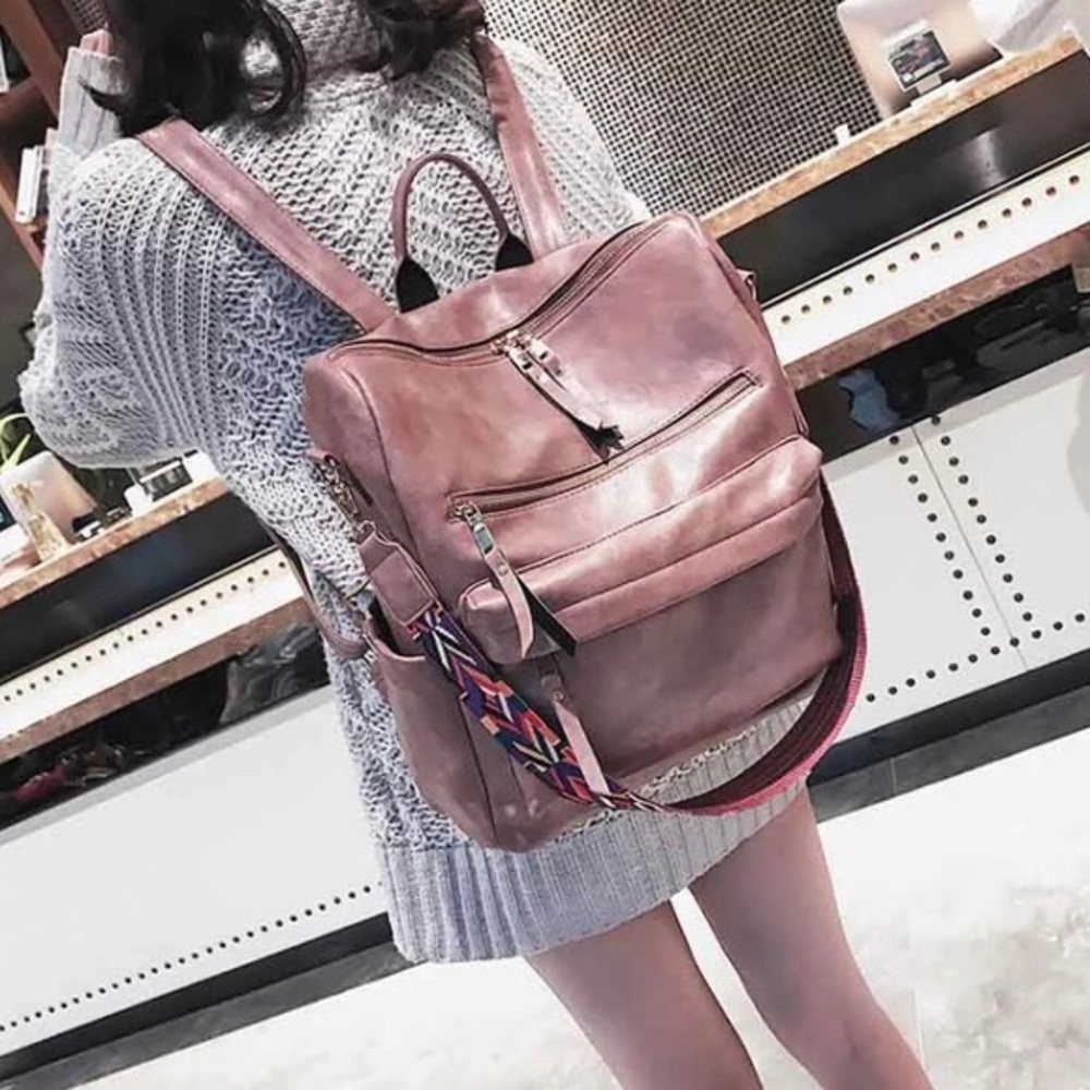 Just In! 🆕 Veronica Backpack/ Shoulder Bag- PINK